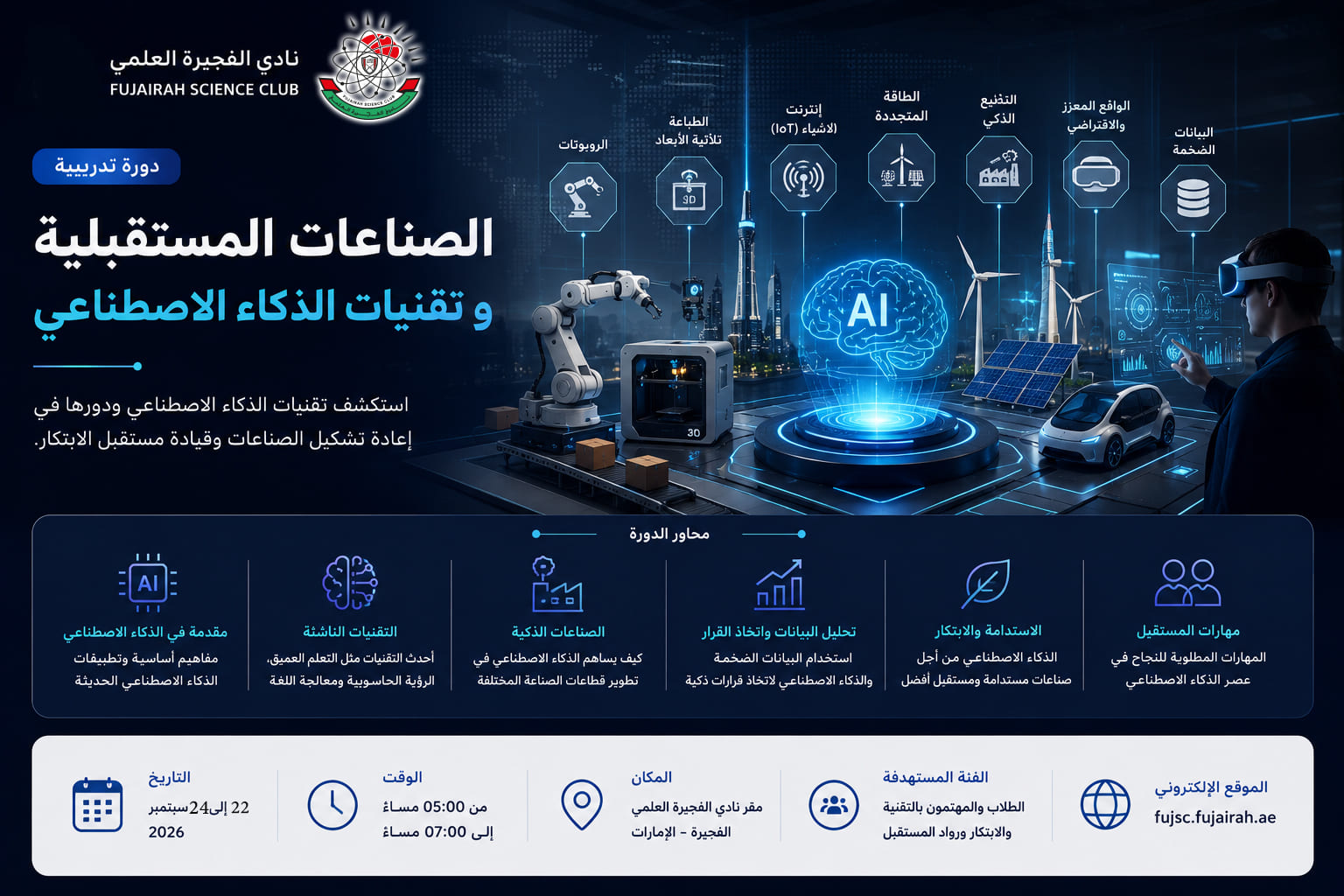  الصناعات المستقبلية وتقنيات الذكاء الاصطناعي