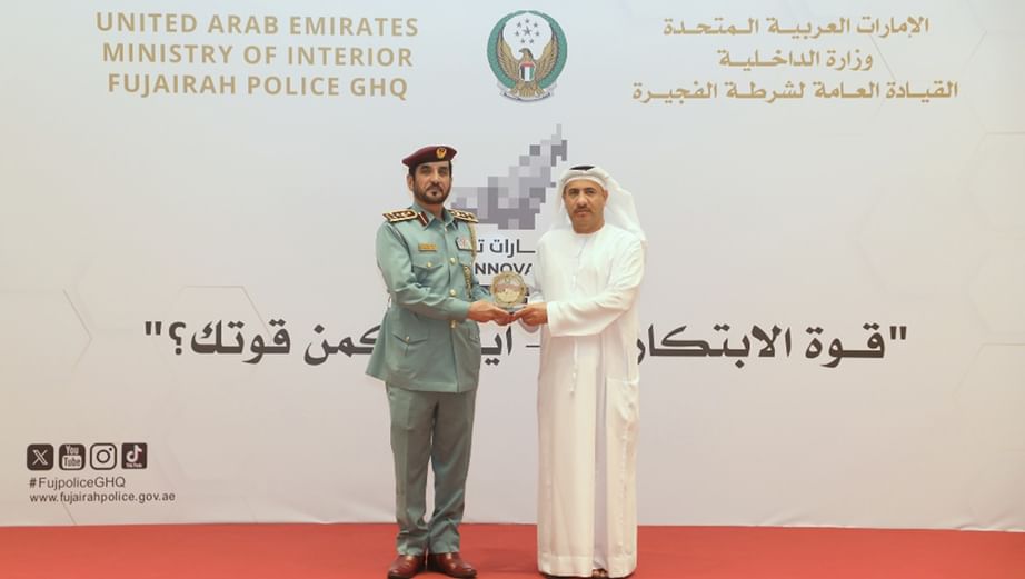 نادي الفجيرة العلمي يشارك في ملتقى الابتكار المؤسسي بشرطة الفجيرة